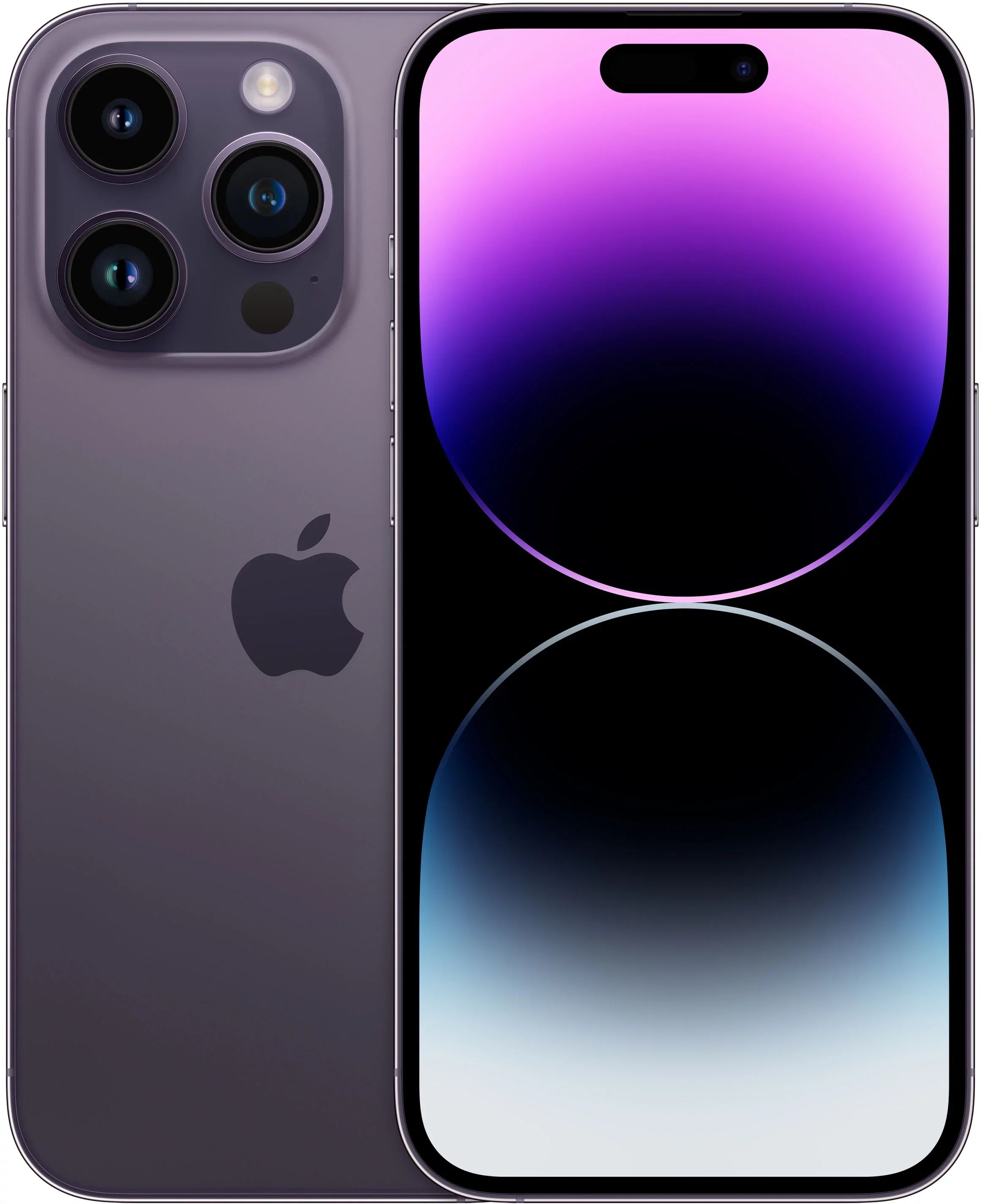 (T-Mobile) 128GB Restored Purple (Refurbished) MQ0E3LL/A iPhone Pro  Deep 14