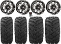 Teryx Wheels Mule Reptile 12" Tires 27" Lifter HL3 Machined High Kawasaki