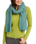 Size Rib One $39 Scarf Twisted Muffler Inc MSRP Aqua