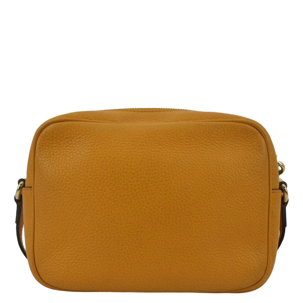 Camera Pre-owned GUCCI Orange 308364 Crossbody Leather Soho Disco Bag