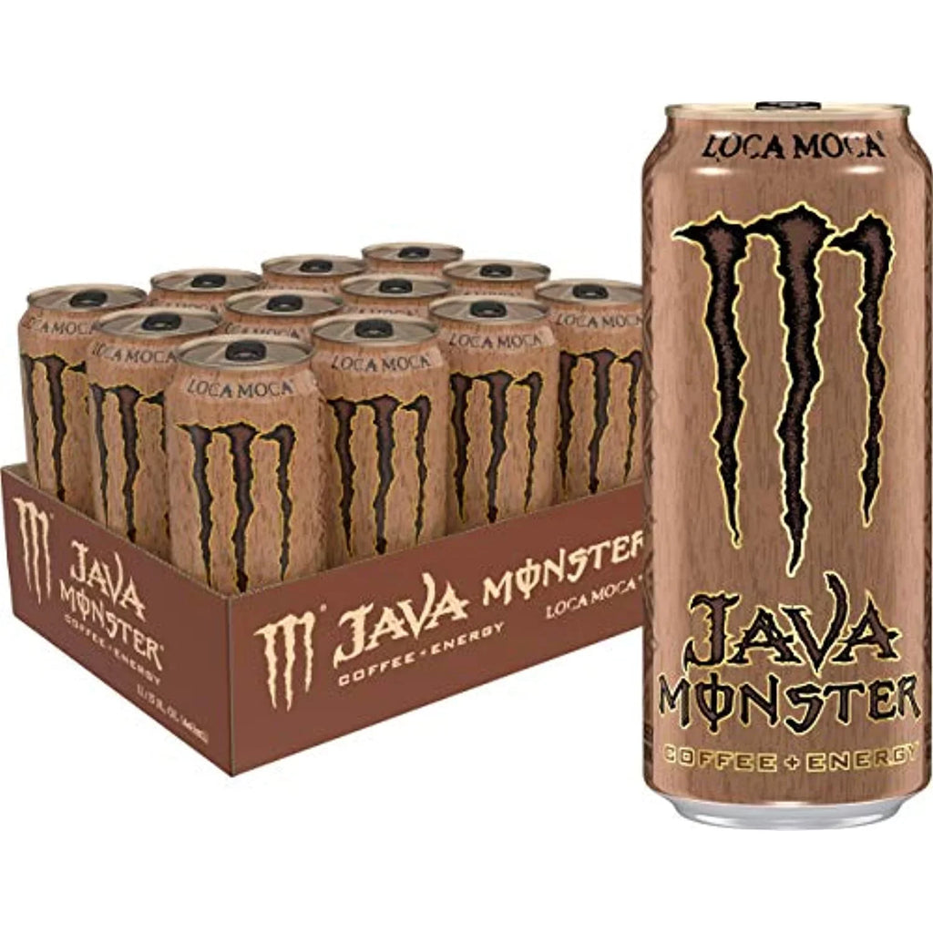 Loca (Pack Ounce 12) Moca, + Of Energy Coffee 15 Java Drink, Monster Energy