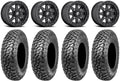 RZR Fuel Sportsman 33" Maverick RAZR Bk 15" XT Bdlk Wheels Ranger Tires