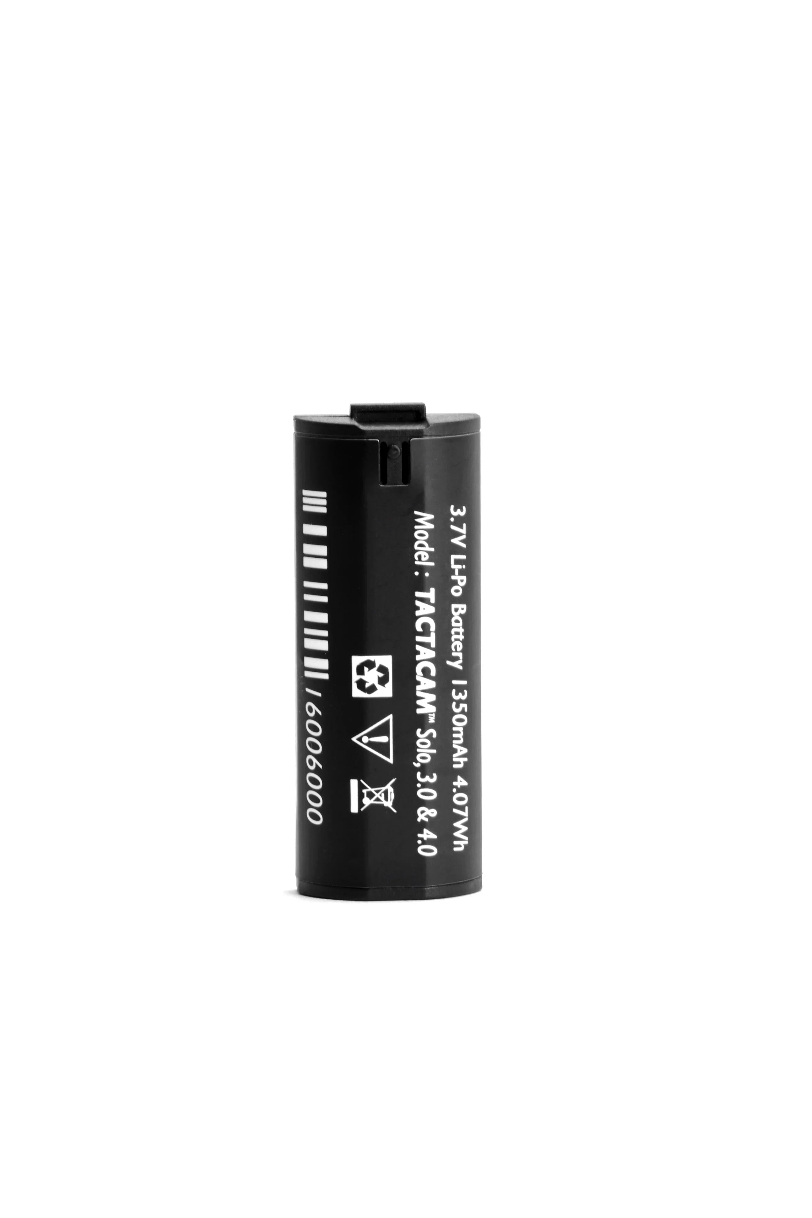 Rechargeable Li-Po, for 1100mAh, Battery Tactacam 4.0/5.0 Bl Camera, 3.7V Action