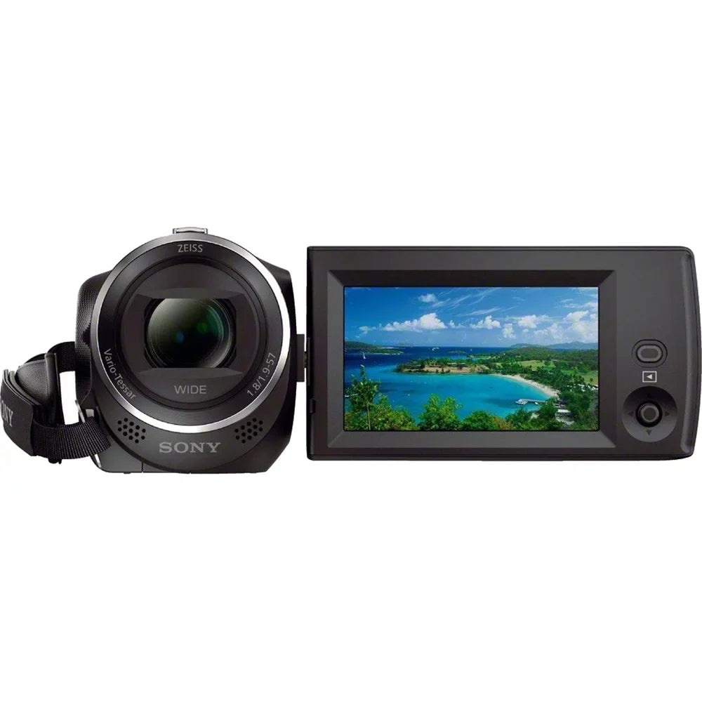 MicroSDHC HDR-CX405 with HDRCX405 Sony and Bag, Handycam Camcorder Video Card, Deluxe Bundle Charger, 32GB Cable, More HDMI AC/DC Recording CX405 Pack, Battery Memory