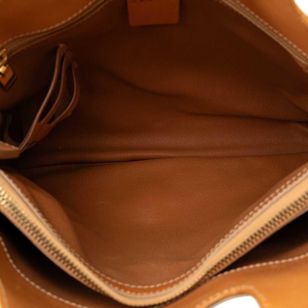 Bag Macadam Canvas Unisex Fabric Celine Coated Brown Tote (Good) Pre-Owned Authenticated
