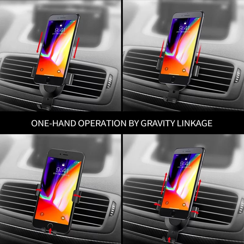 Mount 3 Dock Smart3 Air for Gravity Jitterbug Holder Lock With Model Jitterbug Lively Car Q1R Auto Smart Vent Compatible - Phone Cradle