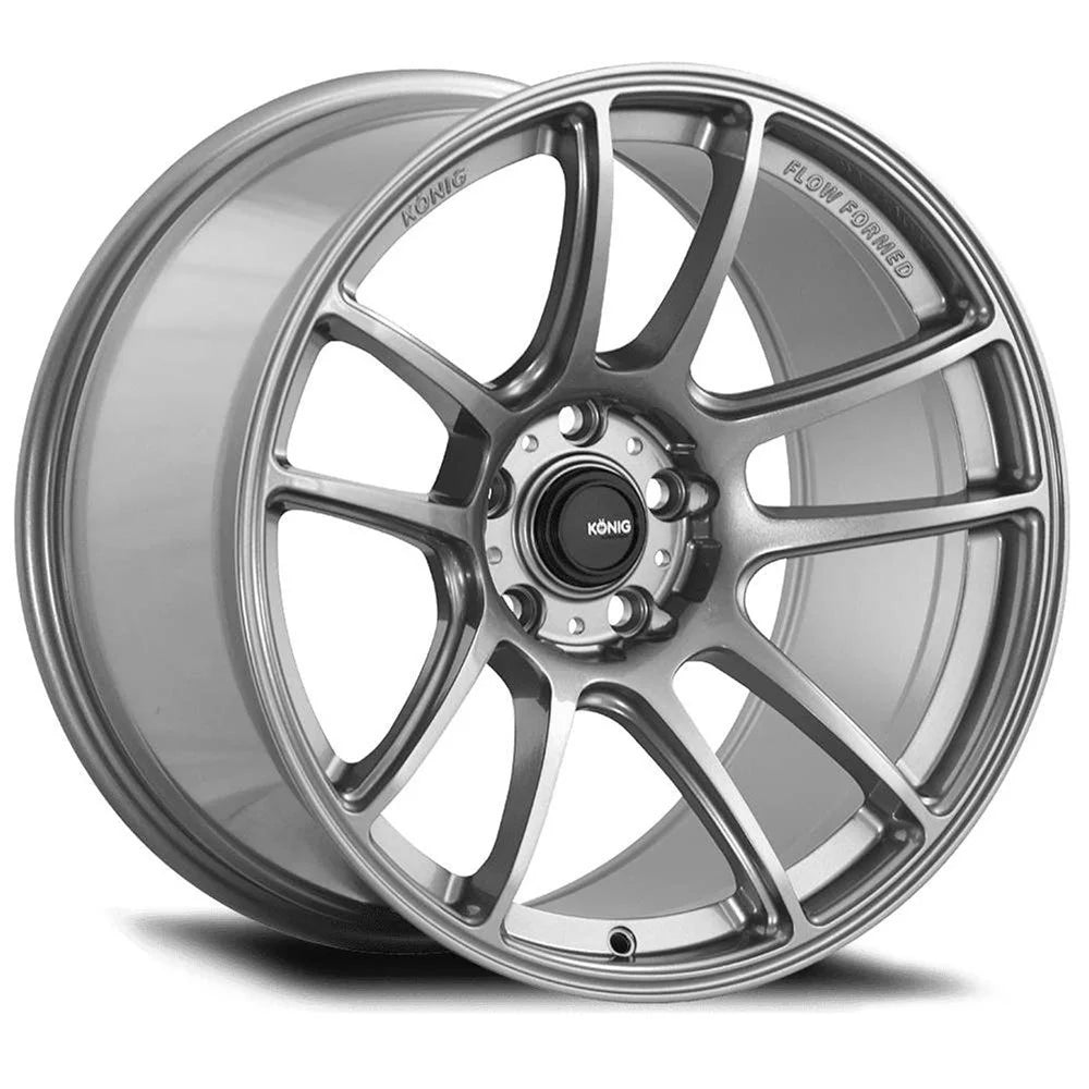 1) Offset (Quantity Metallic KONIG 16X8 Heliogram Rim 38 5X114.3 Titanium of