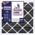 | | Furnace MERV 8 Carbon USA Filters MADE x King .75" 22 4-PACK Size: | Pleated 16.5 IN Air Filter x Actual A/C Filter HVAC | 16.5x22x1