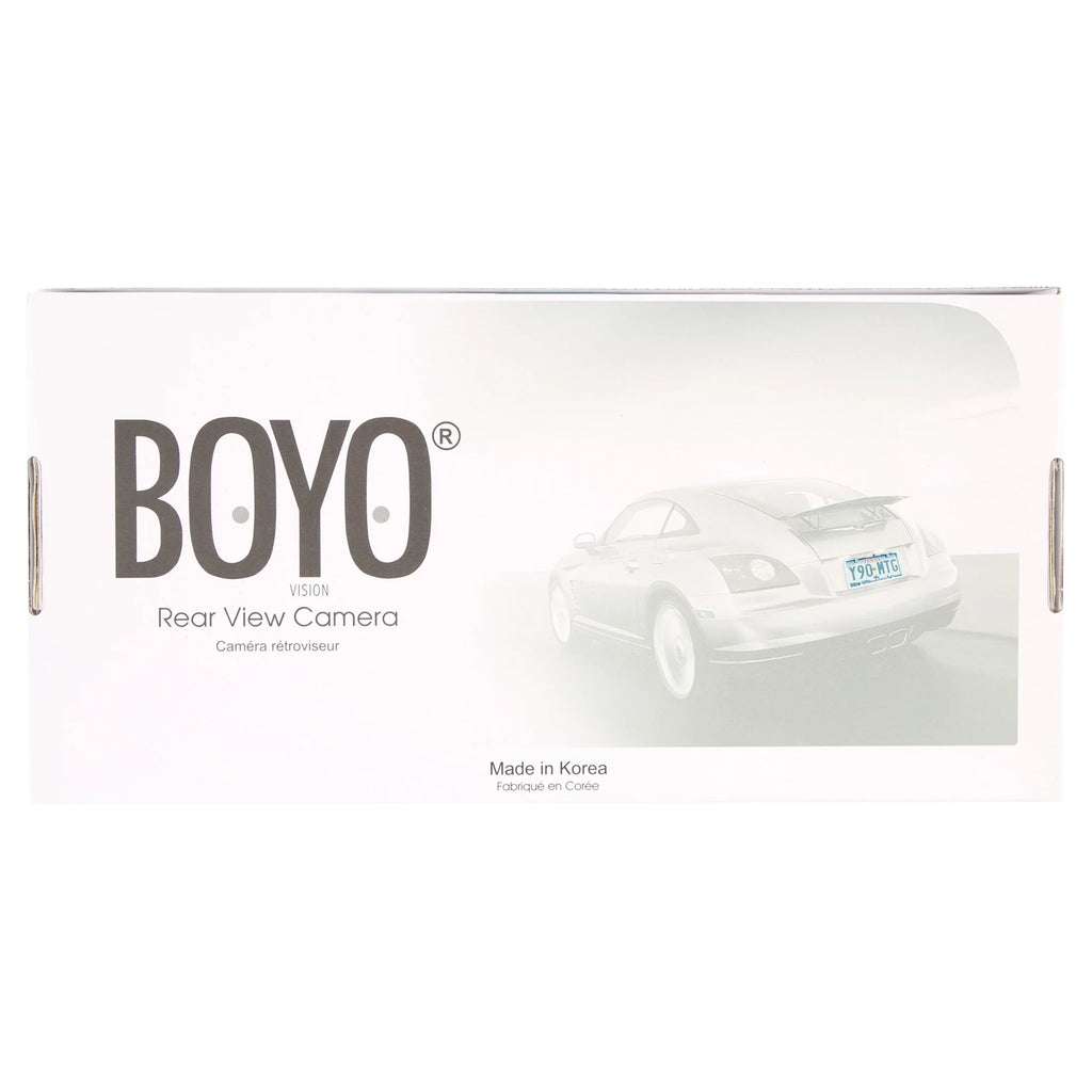 HD Camera Slim Backup License - Full-Frame VTL275HD Plate Ultra (Chrome) BOYO