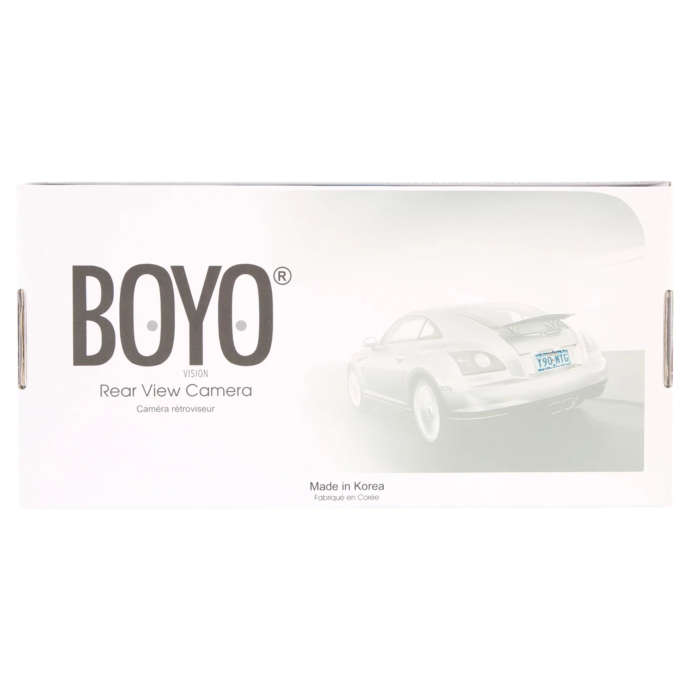 HD Camera Slim Backup License - Full-Frame VTL275HD Plate Ultra (Chrome) BOYO