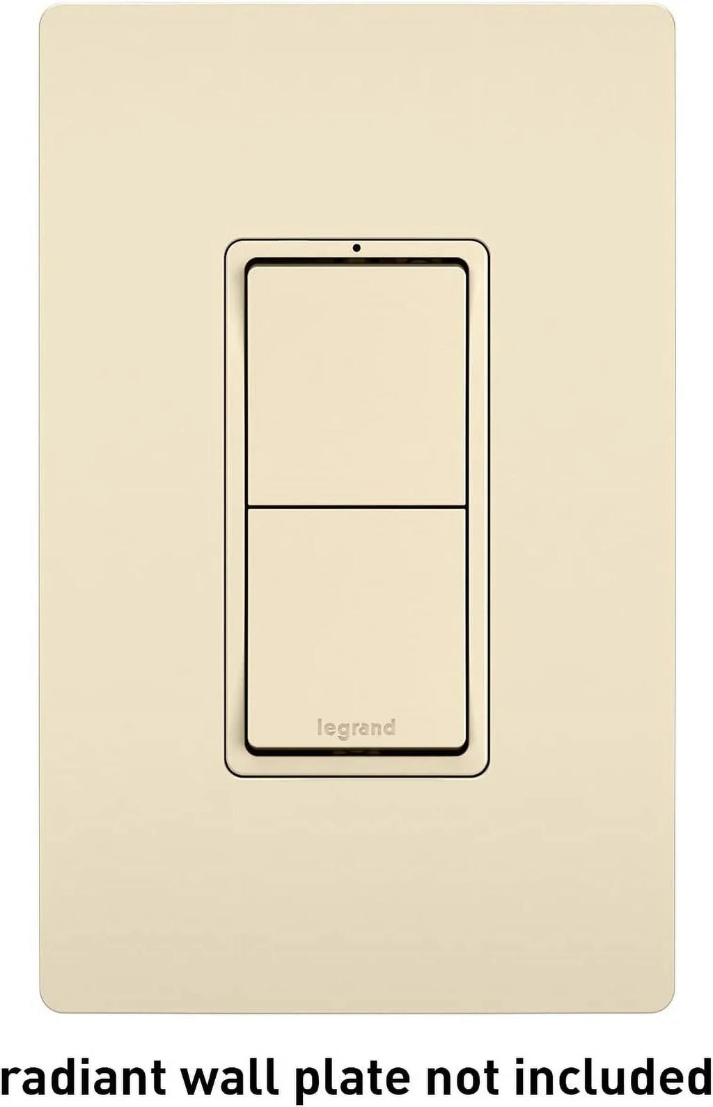 '- Switch, & 6 Light Quantity 15A, 2 RCD11LACC6 Pass Radiant Legrand Seymour Almond Single-Pole