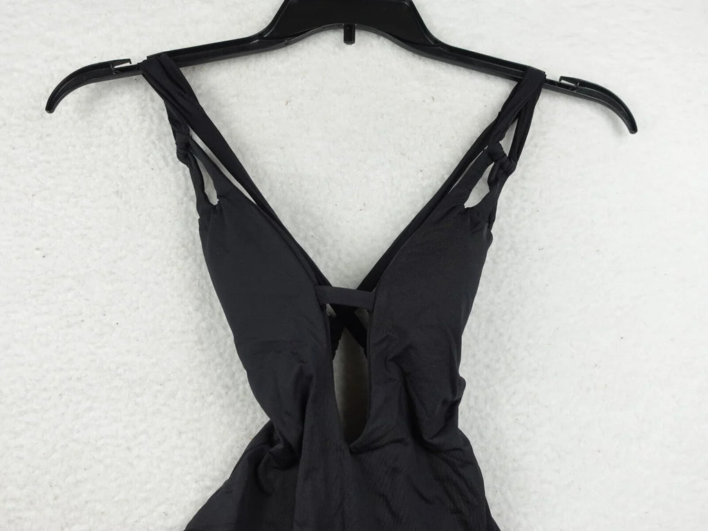 Code Black - One-Piece - Plunge XS Color BECCA Virtue Swimsuit Rebecca Skylar