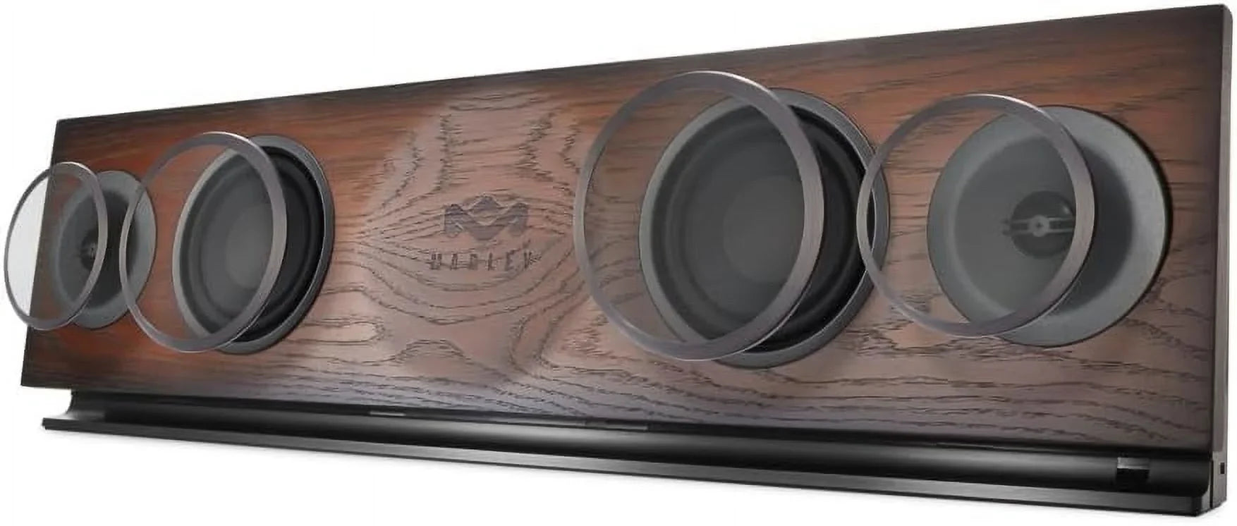 x Premium 220 Tweeters, Stereo Solid Baffle, Watt Regal 3.5 House of 2 Marley, Oak EM-DA002-RG Woofers, Hi-Fi High-Definition 1 Foundation FSC One High-Output Power, Certified Home Audio System,