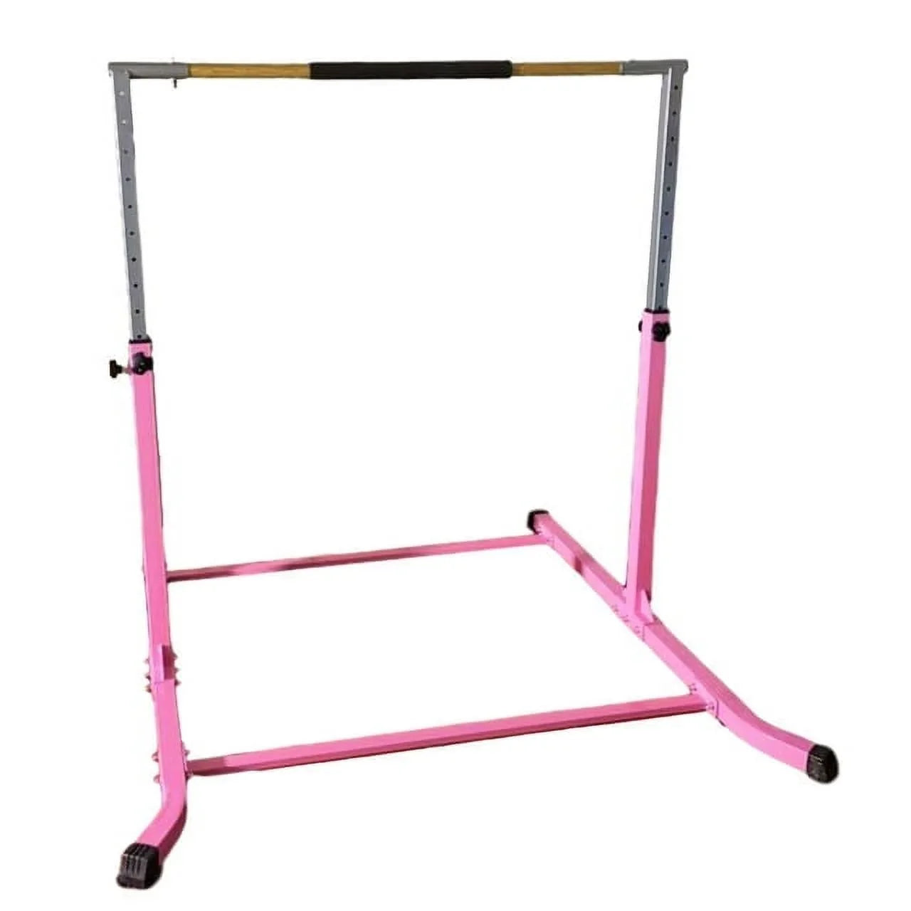Bar Bar, Heavy Pink Training FT Fitness Junior Duty, Kip Adjustable to - for Pro-Gymnastics Cushioned Up - Height 5 Kids Hand