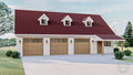 Plan House | Pole Frame Ready Barn/Post 29445 Blueprints Plans: Builder Grant Advanced |