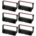 Replacement PrinterDash Black/Red Star-Micronics Printer Ribbons (STR011070) Compatible (6/PK) Series/MP-235/MP-242/MP-292/MP-512/SP-200 for Series/SP-212/SP-242/SP-500/SP-2000 P.O.S. MP-200