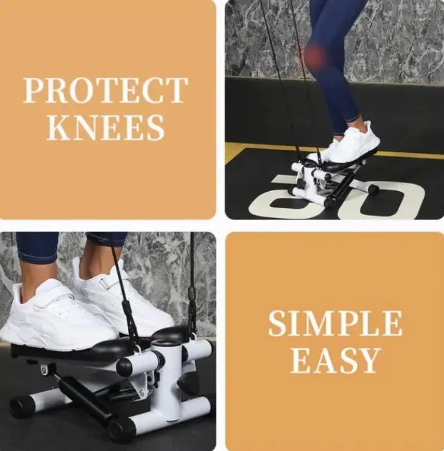 Workout Resistance Mini Exercise Equipment Body for Stepping Workout Fitness Stepper Band, Stair with Home Full