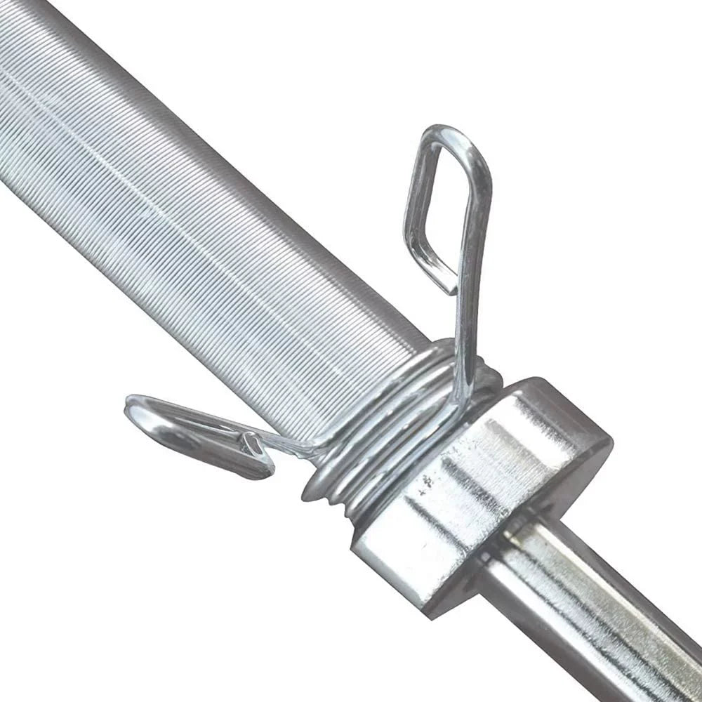 lb. - Bar Weight 86" Straight - Bar Heavy-Duty 330 Olympic 2-inch for Capacity Plates Barbell Weightlifting Weight