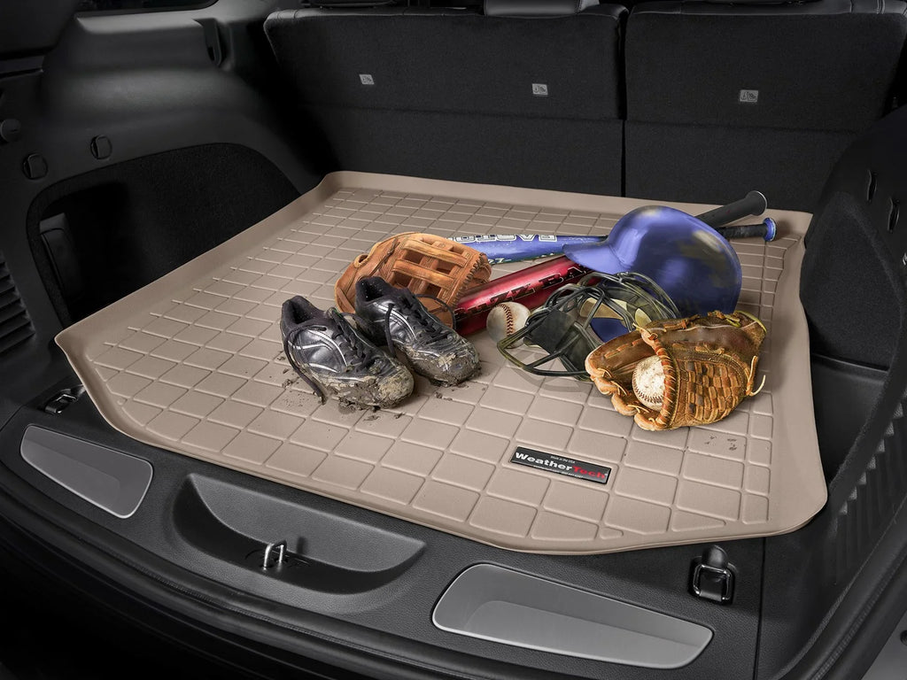 Seating, Row Behind 2nd Cargo WeatherTech Trunk compatible Pilot - Liner 2009-2015 with Honda Grey