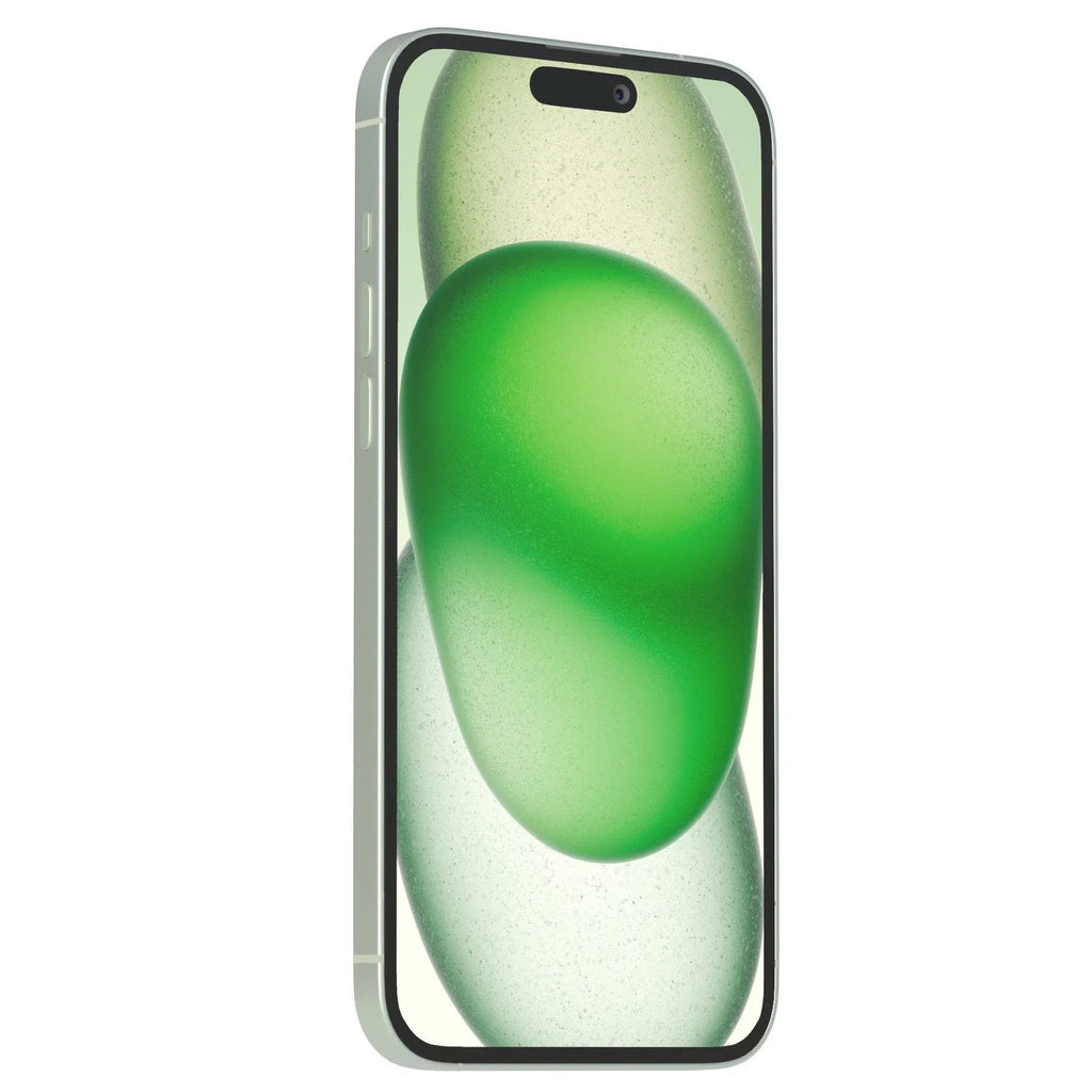 Unlocked) iPhone 15 (Factory Plus Green  (Refurbished) - 128GB Restored