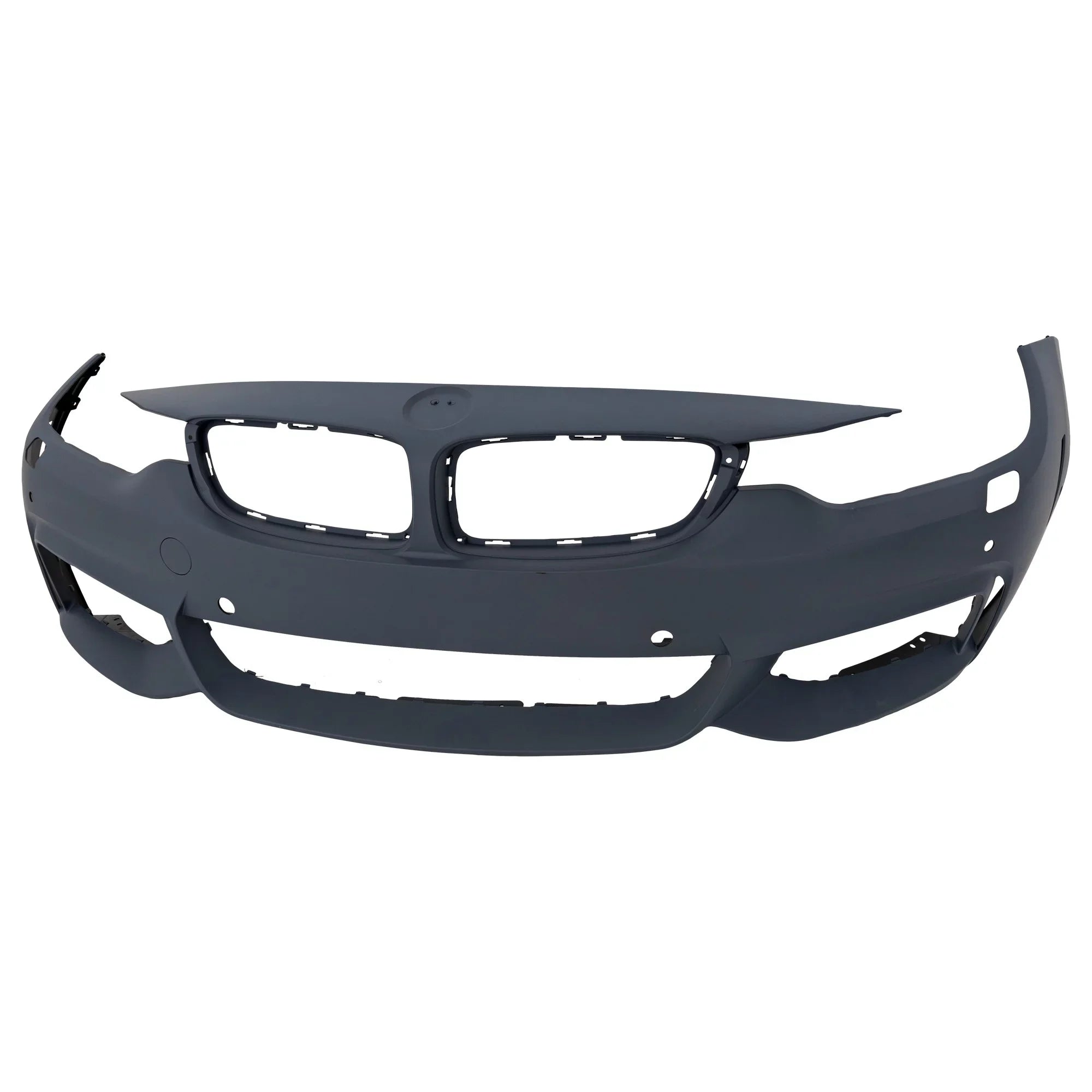 COVER BMW Sport Primed with Compatible with Front 4-SERIES Line Sensor PDC For HLW M Holes/Cam 2014-2018 Conv/Coupe/HB- CAPA BUMPER