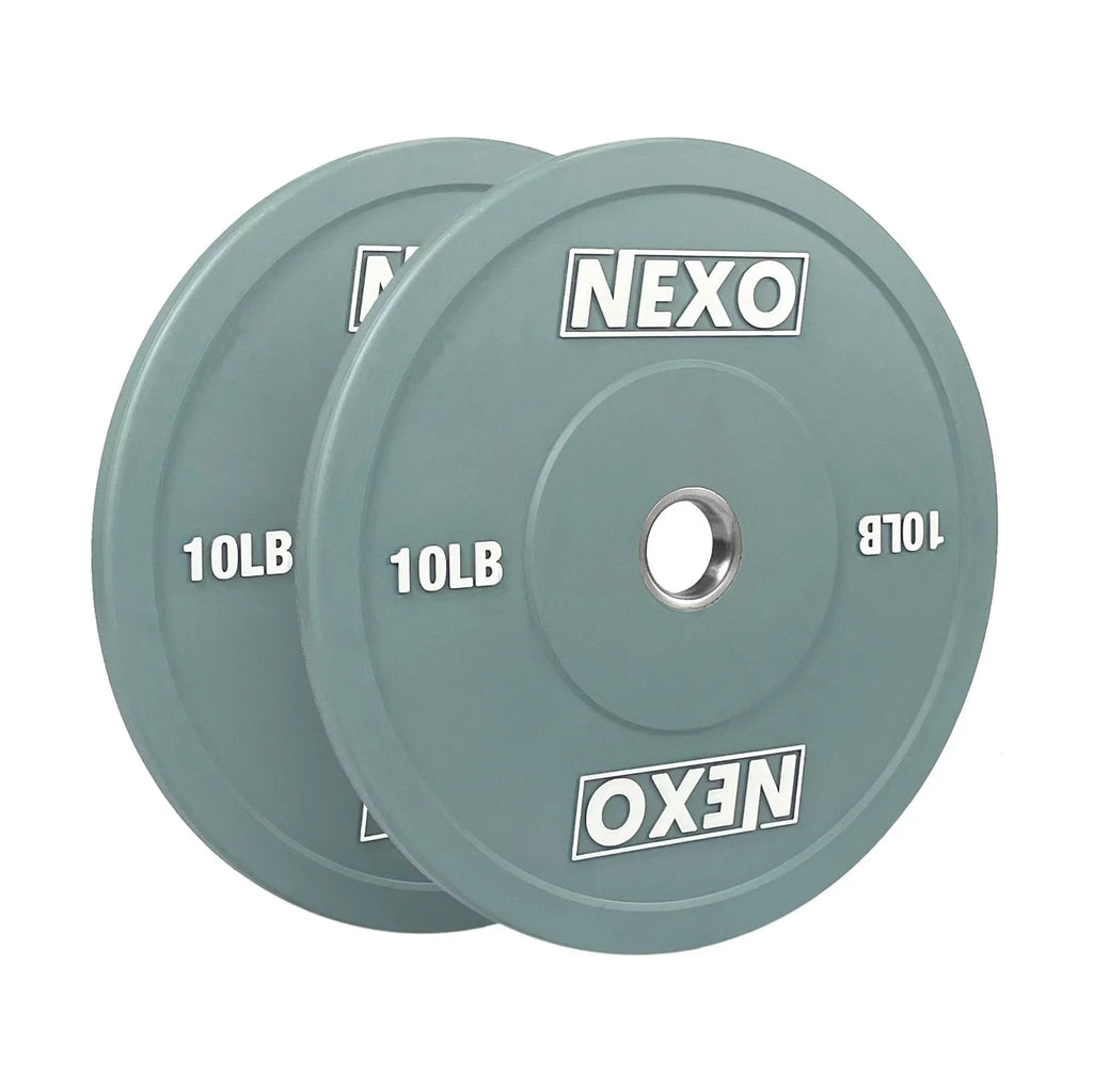 5LB 2x Premium Plates 2x NEXO Bumper 2x Training Colored 2.5LB 10LB 25LB 2x Color - Set Cross Matte 2x Weight Plate 175LB 45LB Finish & Rubber