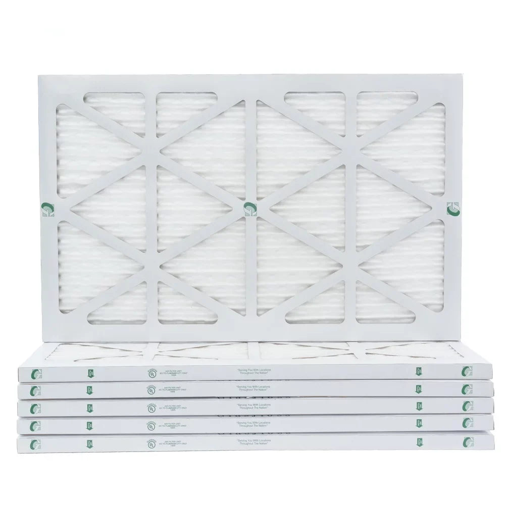 by 29-5/8 13 Pleated Actual 16x30x1 x MERV Air 12 x Filters 15-5/8 Pack Size: 7/8 Glasfloss. of
