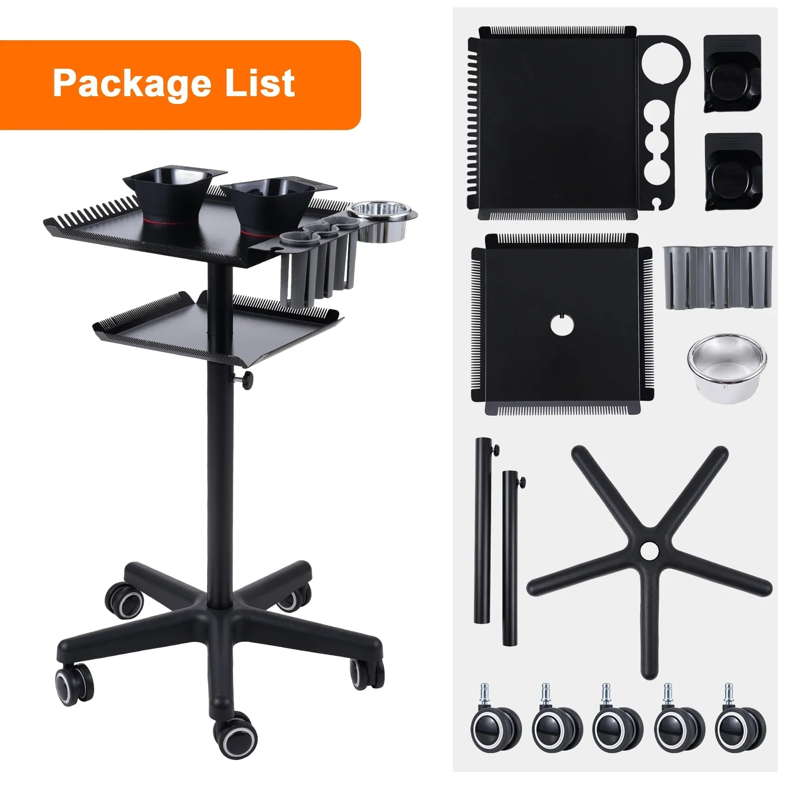 Cart Cart Stylist Movable Clinic Salon Beauty Adjustable Cart Salon Stand On Salon Stand Beauty Hair Salon Salons Bestauty Hair 2 Salon Station Clinic Spa Station Salon Trolley,Salon Station Movable