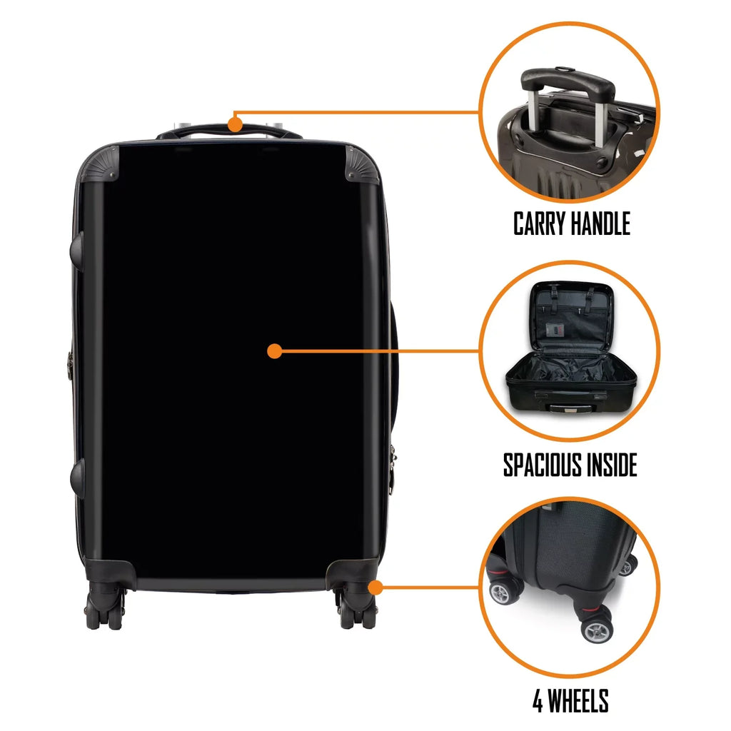 Rocksax - Unisex Beatles - Series Tickets Luggage/Suitcase Tour The On Official Rocksax By 52L Carry
