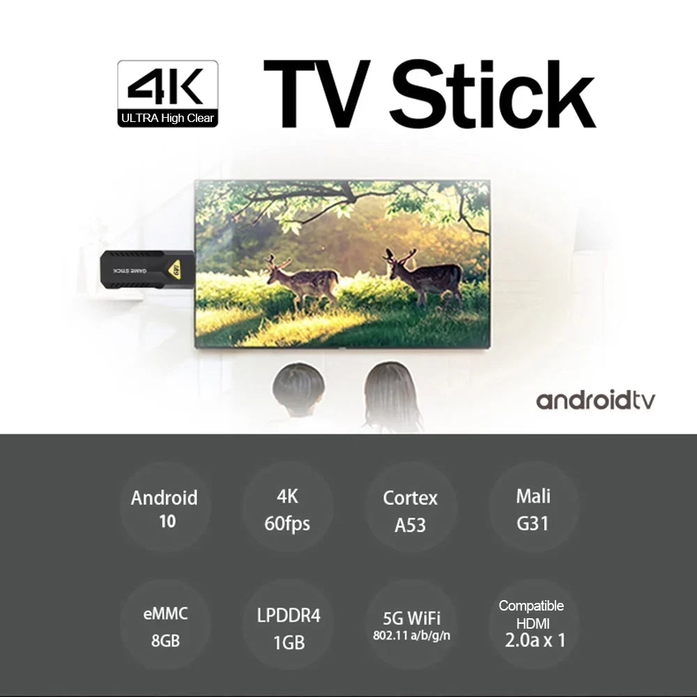 Compatible Shake Console Console TV Enjoy - TV Compatible 4K -shake 3D Compatible HDR WiFi - WiFi Game Apexeon 3D Console,HDR Unleash Stick Immerse WiFi Shake Shake Potential Stick