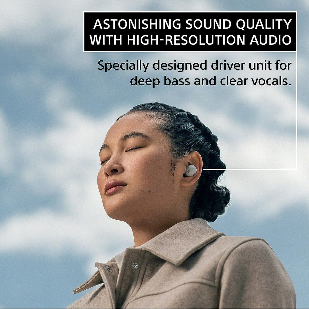 Coverage High-Res Sony Canceling 2 WF-1000XM5-BLACK Earbuds Year (2023) by an Additional Noise Wireless Protect with Epic