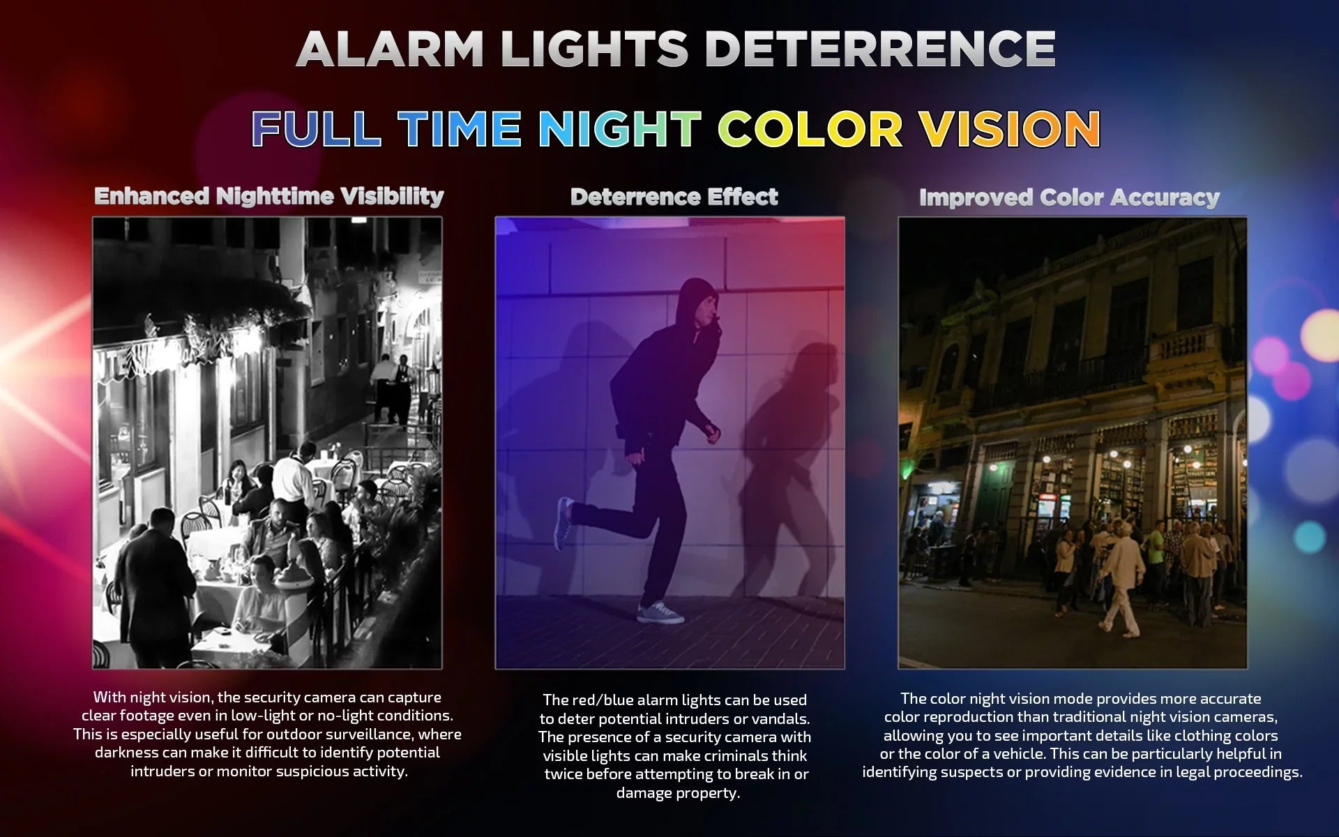 System 4K (32) Camera Cars UltraHD & Color 8MP Outdoor 32 with GW Security Lights NVR Night with Alarm Security Detection Audio Vision PoE Cameras, Channel Full-Time Two-Way AI Human PoE