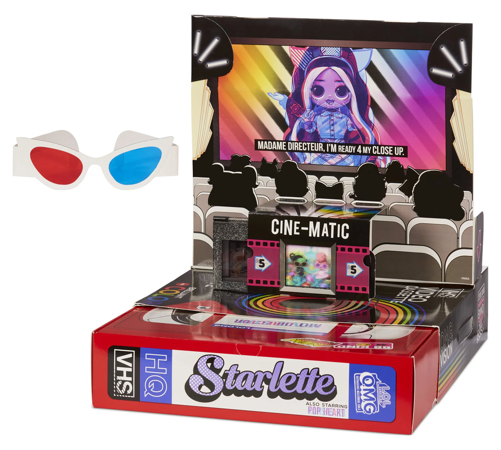 With Movie 4 Surprises Toys Fashion LOL - OMG Ages Surprise 2 Glasses, Outfits, 25 Fashion 6+ Playset Including for 3D 5 Magic™ Movie Doll Starlette Girls