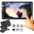 iMounTEK with 7" Input, Car TF FM Player, Camera HD Radio, Screen New Touch MP5 Car Backup Multimedia USB AUX