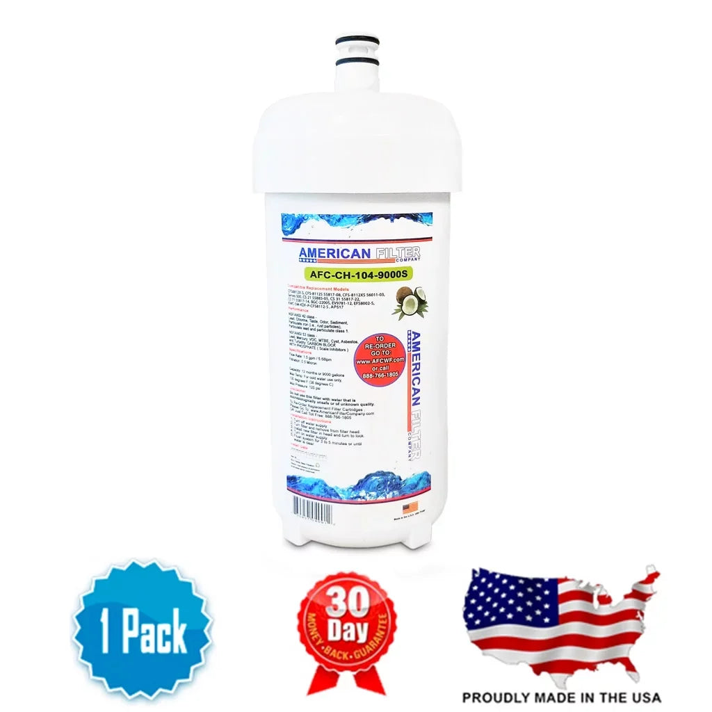, Made Compatible Brand Model with Water AFC-CH-104-9000S 635CFS8720S 1 in AFC U.S.A. , Filters # - Webstaurant® - Filters ,