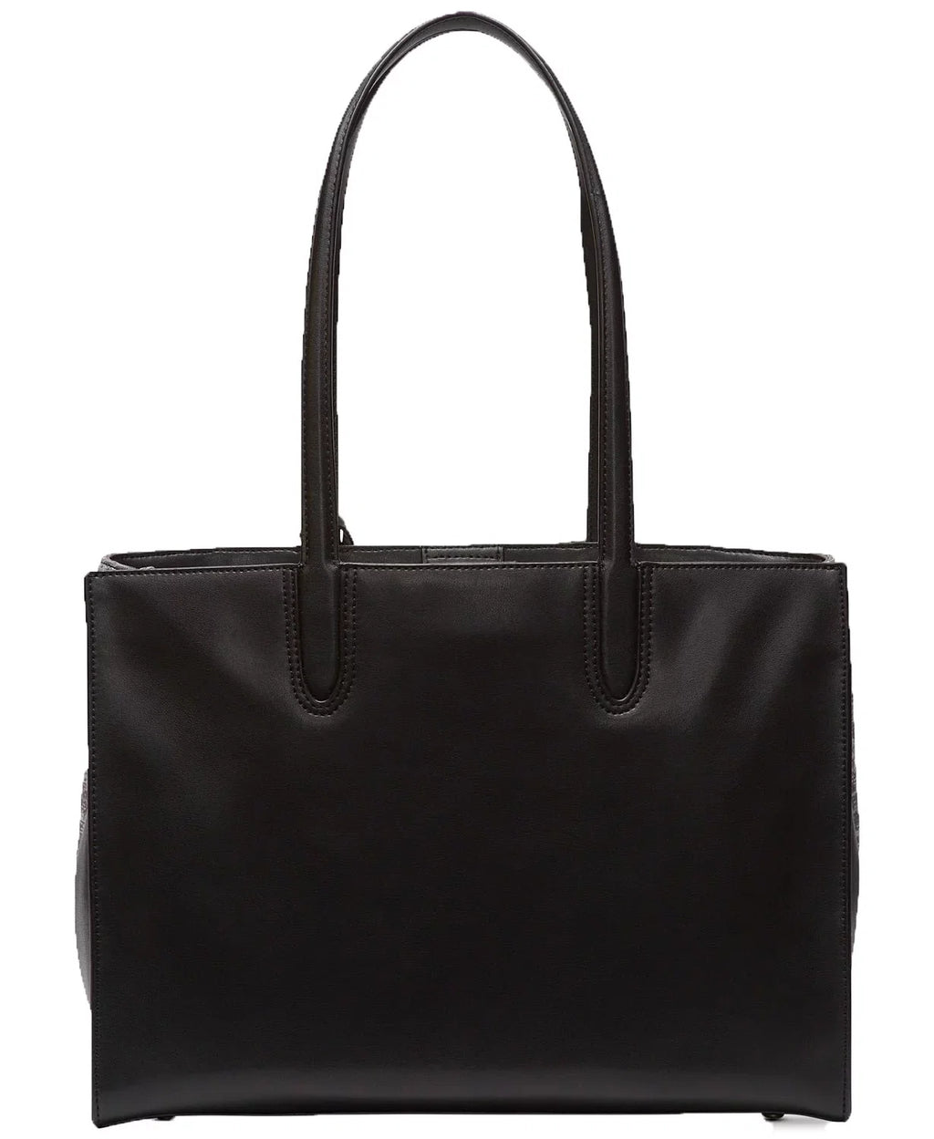 DKNY Jade Wide Tote (Gray/Black) Handbag