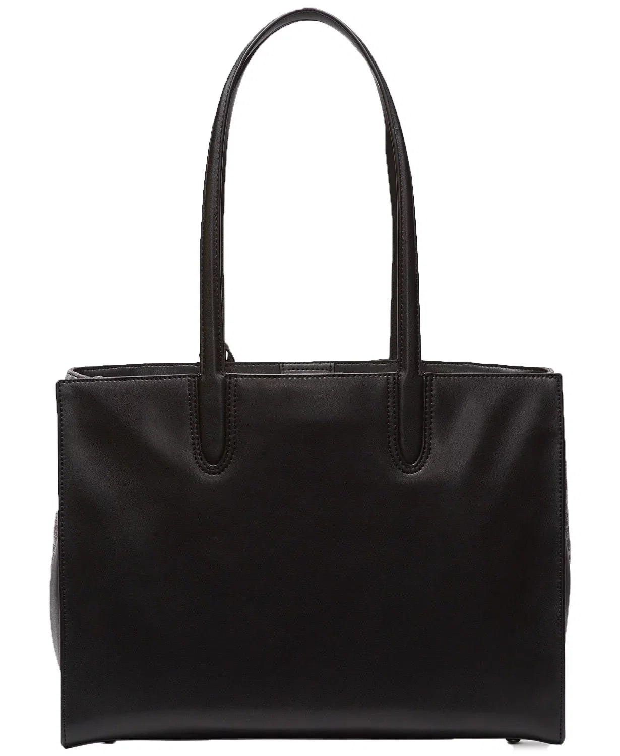 DKNY Jade Wide Tote (Gray/Black) Handbag