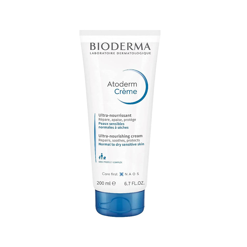 Atoderm Moisturizer 200ml Bioderma For Sensitive To Creme Dry - Normal Ultra-Nourishing Skin,