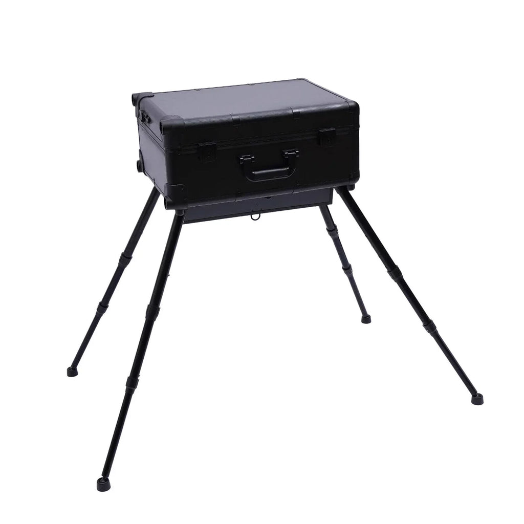 with Luggage DENEST Train Cosmetic Makeup Case Trolley Organizer Key Travel Box Rolling