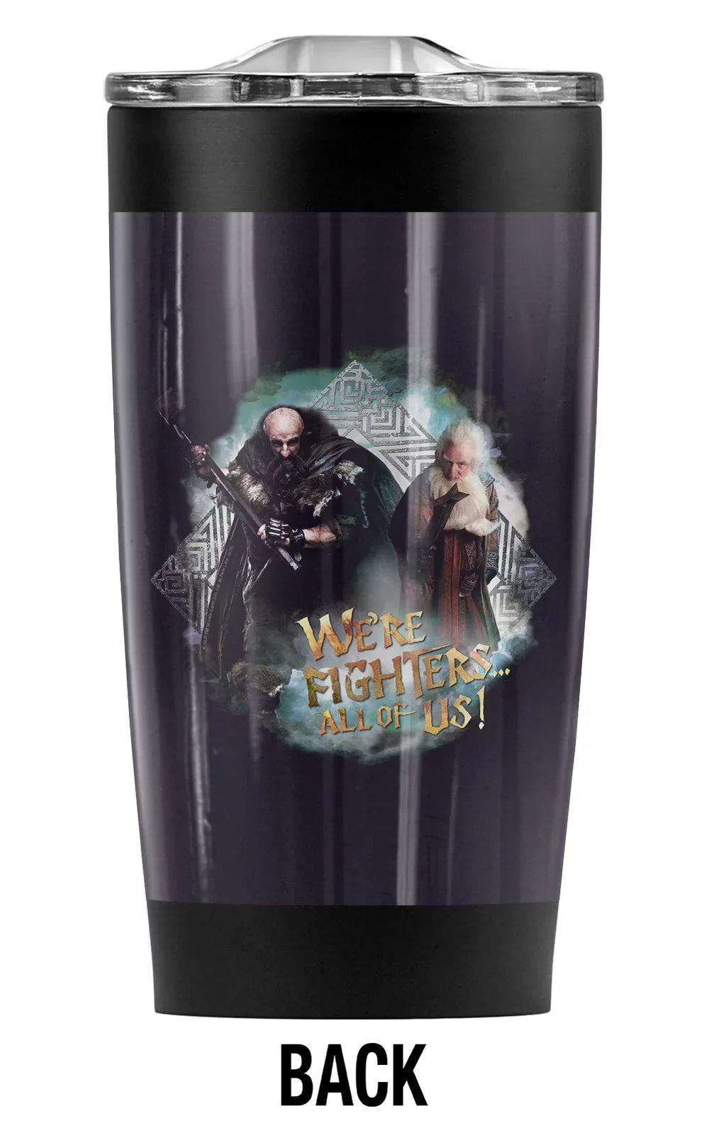 Cold Coffee Great Travel oz Are Insulated & with Lid Beverages Leakproof Steel Mug/Cup, for Drinks Vacuum Wall The Stainless and 20 Tumbler Hot Double | Hobbit/We Sliding Fighers
