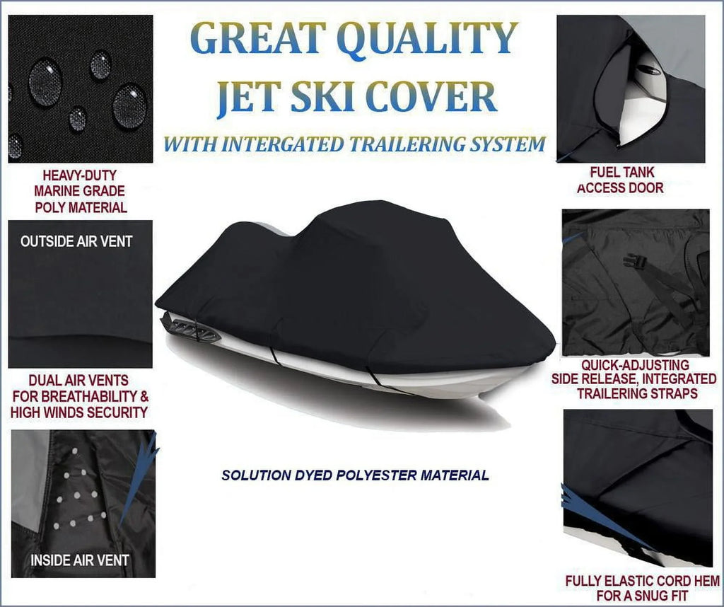 for Jet Cover LINE YAMAHA XL SKI Wave Runner 1999 TOP Limited 2000 PWC JET Ltd THE 1200 BLACK Compatible Cover Ski OF