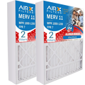 AIRX MPR Carrier FILXXFNC-0021 Comparable Pack MPR with by Furnace FPR Filter Compatible 11 Air Filter 7 19x20x4 to WICKED Bryant MERV & AIR. Made 1200 19x20x4 2 FNCCAB0021 1000, USA FILTERS CLEAN
