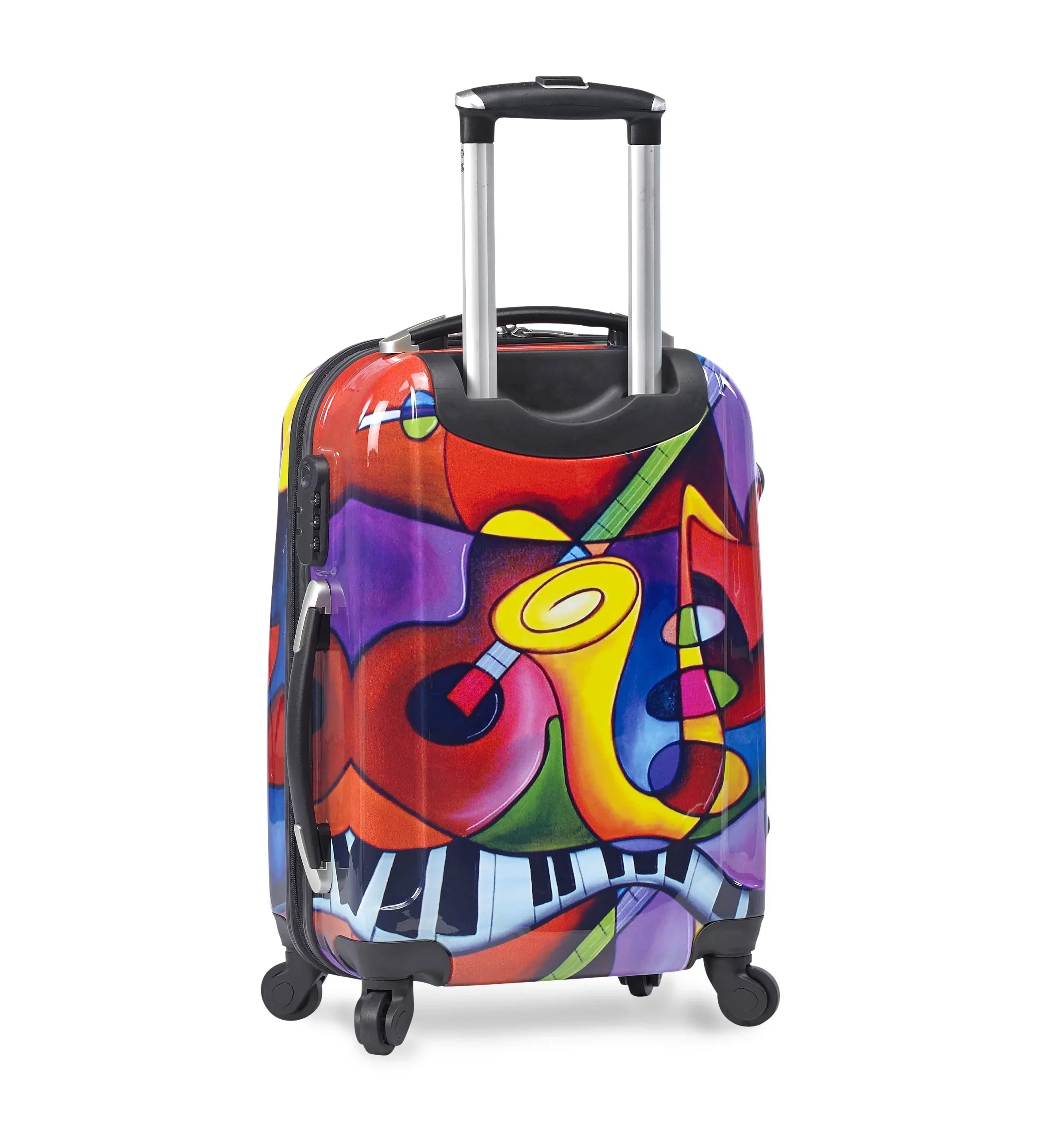 Spinner Upright 3-Piece Hardside Jazz Dejuno Luggage Lightweight - Set
