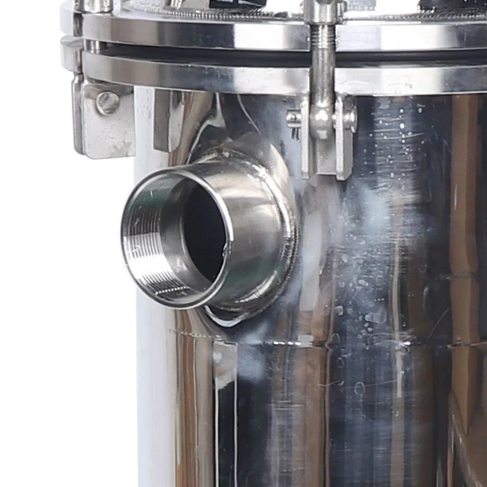 High 304 Inner 150PSI Housing Psi 30-40t/h Filter Bag Housing DN50 Stainless Bag Filter Stainless 150 Steel 304 with Steel Pressure Housing 30-40t/h Filtration Wire Bag 2 Bag Filter Filter Stainless