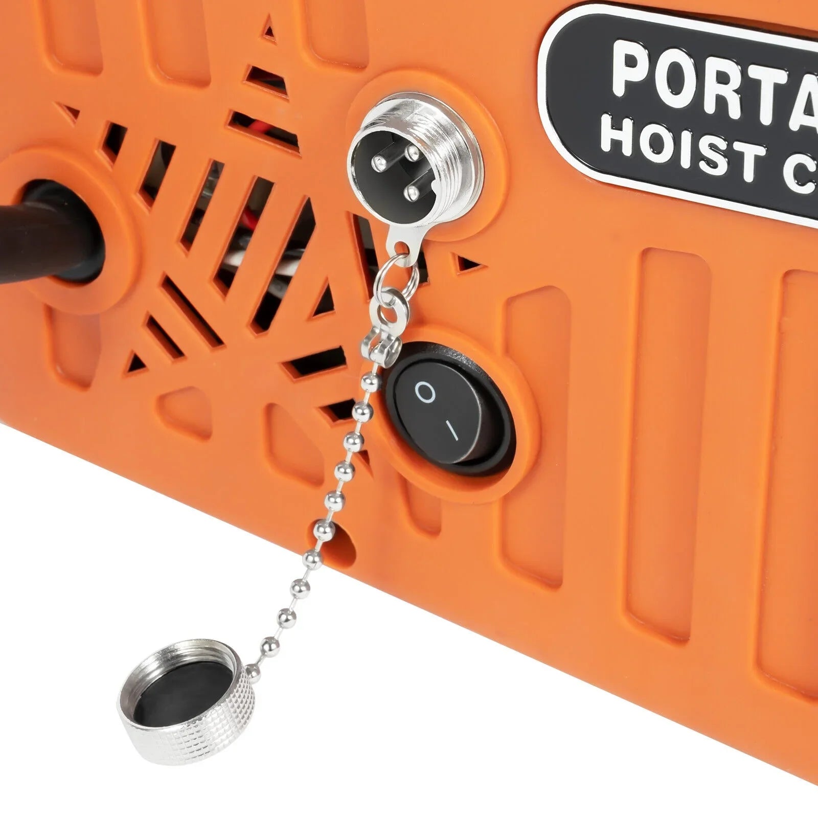 300kg/660 lbs Crane Winches W/ Electric Lift Hoist 3-in-1 Portable Remote Winch