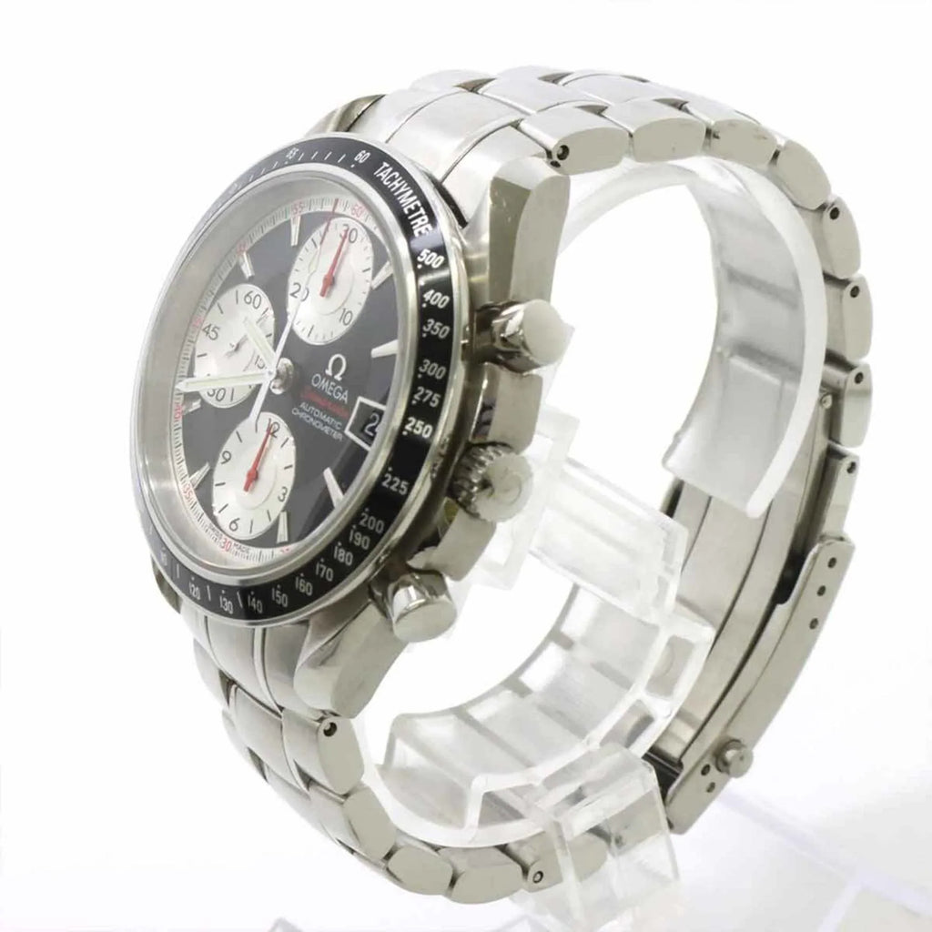 (Good) Pre-Owned Black 3210 Men's Dial Omega Speedmaster 51 OMEGA Date Automatic Watch Chronograph