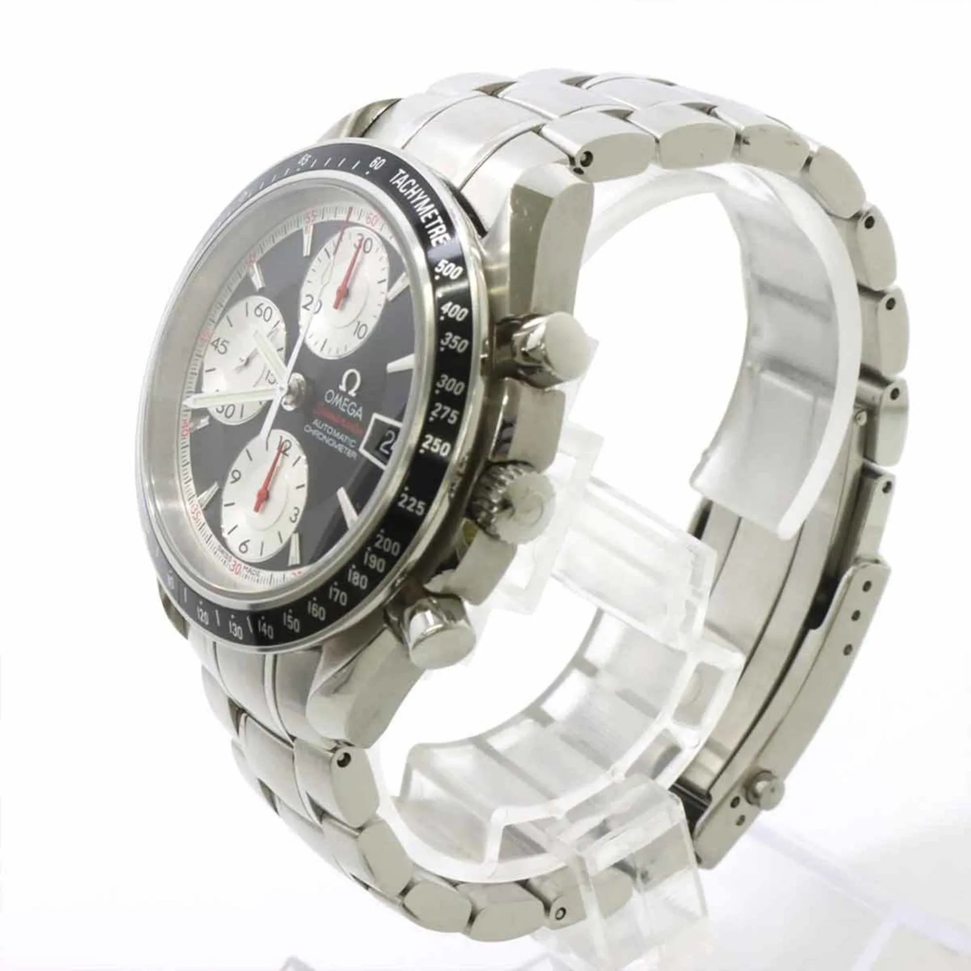(Good) Pre-Owned Black 3210 Men's Dial Omega Speedmaster 51 OMEGA Date Automatic Watch Chronograph