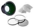 Wide PowerShot Lens Kit Macro w/ G7 Super Mark High + Lens/Filter Definition X Adapter II 0.43X Canon Filter Angle +