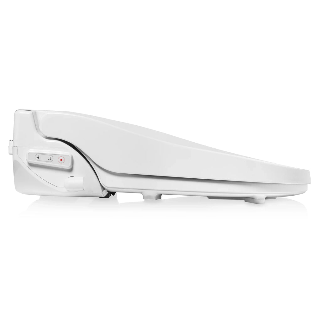 Bron EM617 Remote Swash White Round Toilet Bidet with Advanced Seat Control,