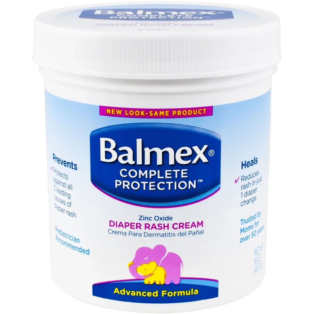 Each Balmex Rash Jar 16oz Diaper Cream -